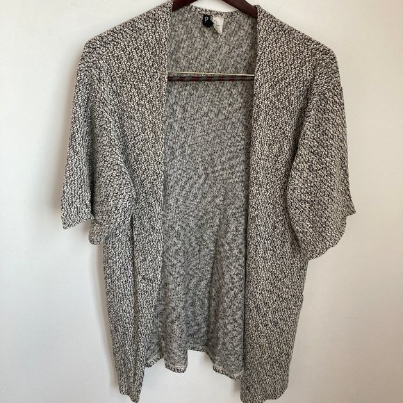 H&M long heather gray cardigan - Picture 1 of 3